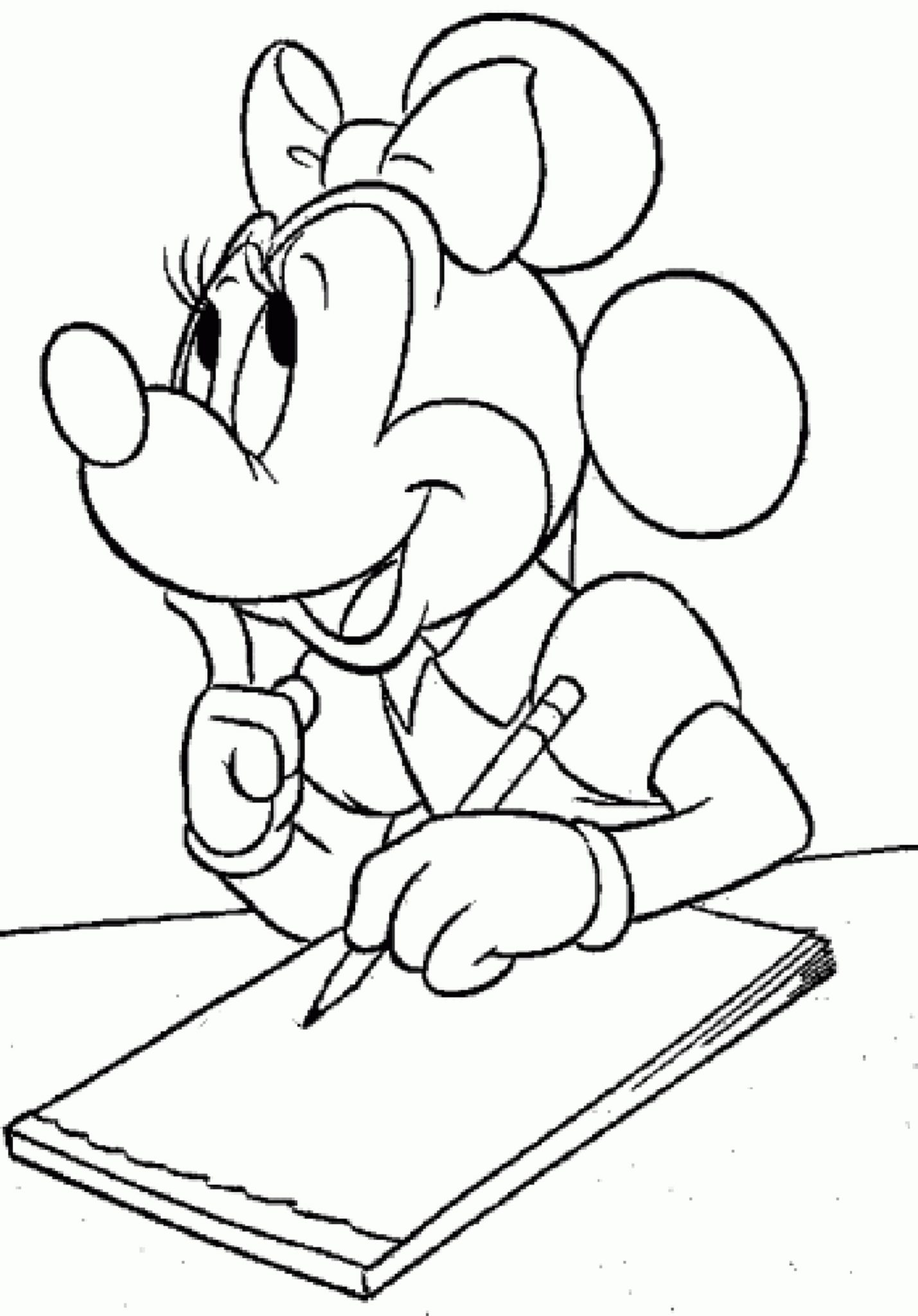 88 Printable Minnie Mouse Coloring Pages for Kids 43