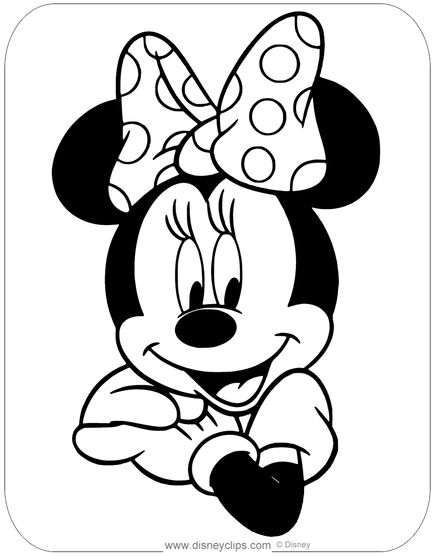 88 Printable Minnie Mouse Coloring Pages for Kids 44