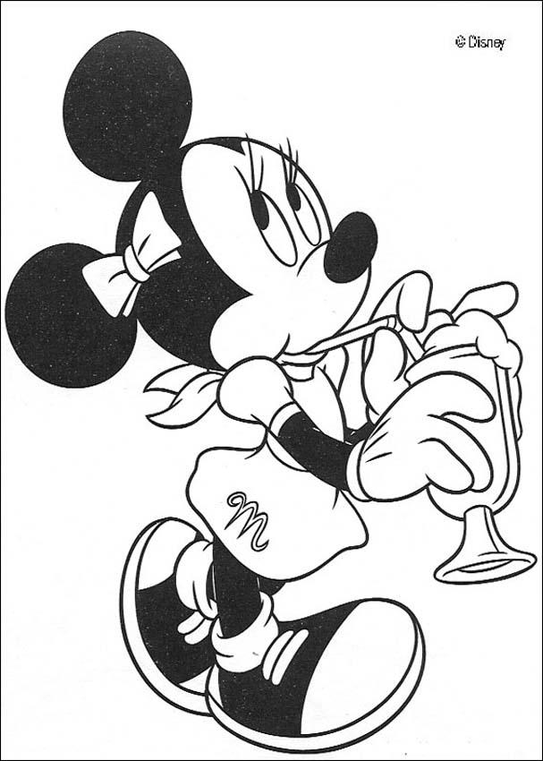 88 Printable Minnie Mouse Coloring Pages for Kids 45