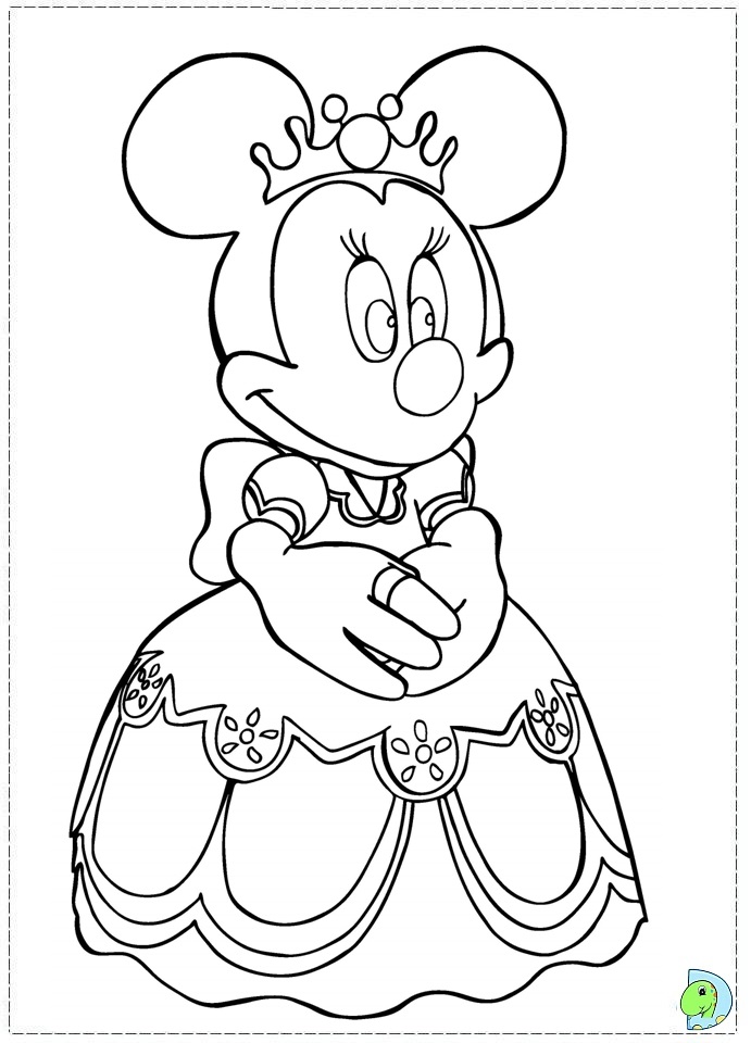 88 Printable Minnie Mouse Coloring Pages for Kids 49