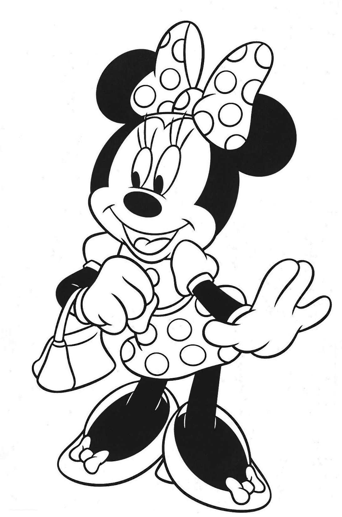 88 Printable Minnie Mouse Coloring Pages for Kids 52