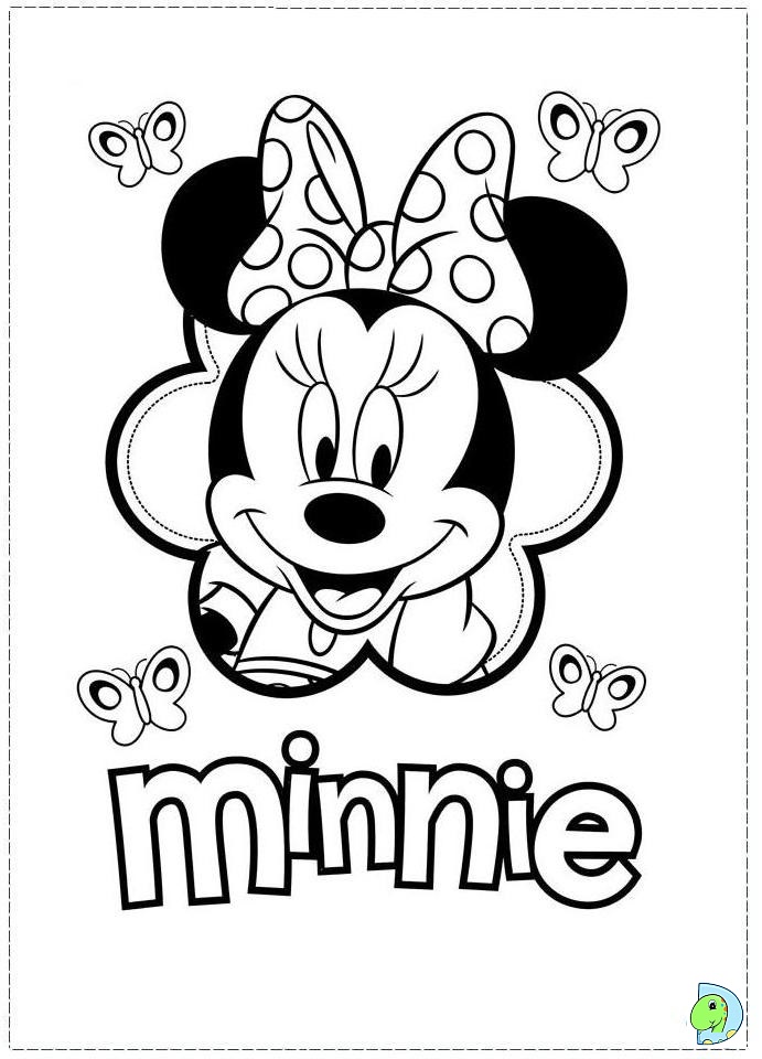 88 Printable Minnie Mouse Coloring Pages for Kids 64