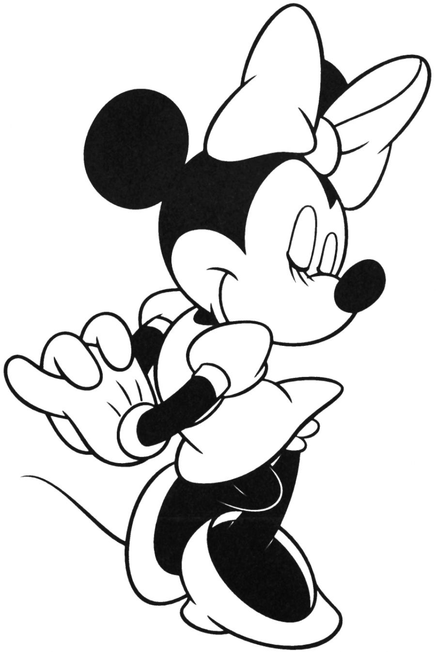 88 Printable Minnie Mouse Coloring Pages for Kids 68