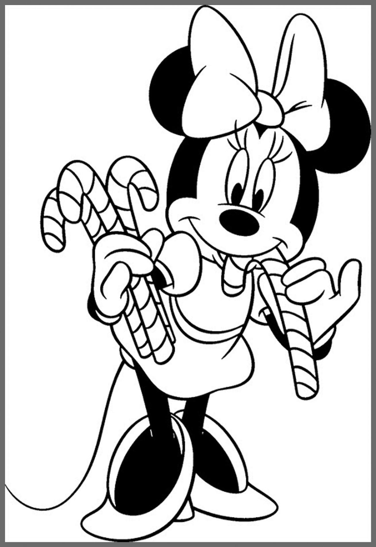 88 Printable Minnie Mouse Coloring Pages for Kids 7