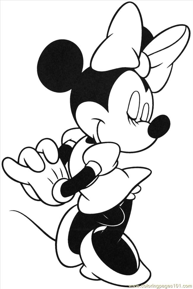 88 Printable Minnie Mouse Coloring Pages for Kids 74