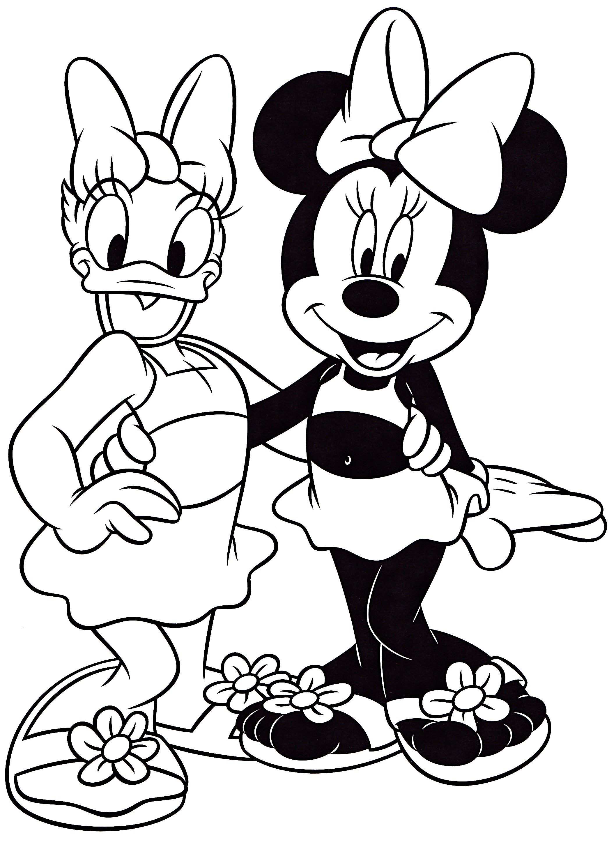 88 Printable Minnie Mouse Coloring Pages for Kids 77