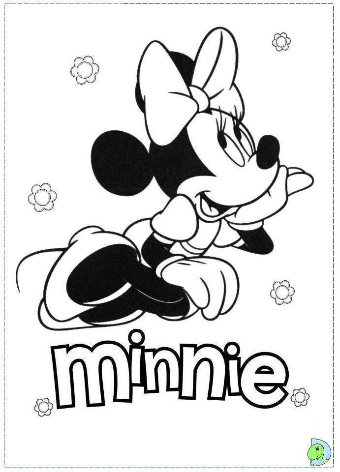 88 Printable Minnie Mouse Coloring Pages for Kids 8