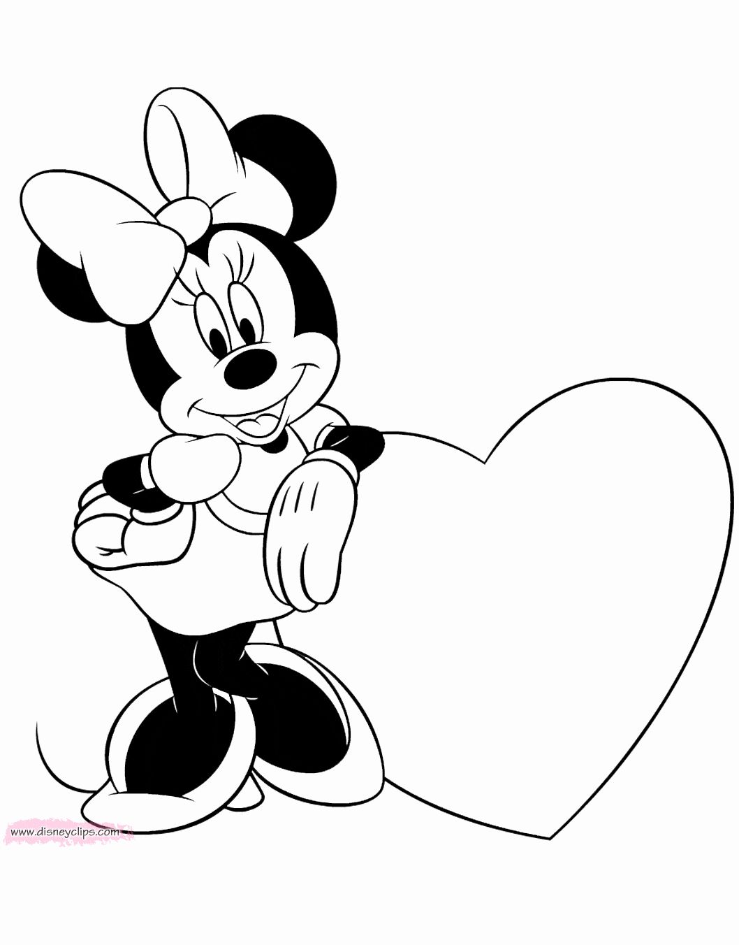 88 Printable Minnie Mouse Coloring Pages for Kids 82