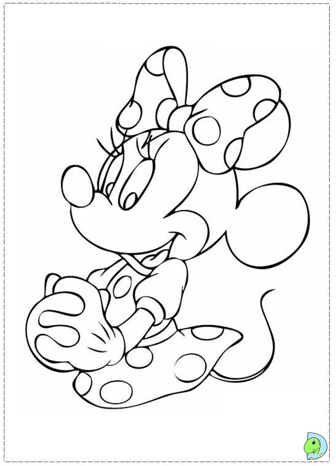 88 Printable Minnie Mouse Coloring Pages for Kids 9