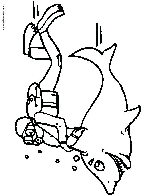 91 Scuba Diving Coloring Pages Printable 32