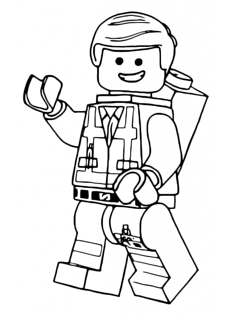 95 Lego Movie Coloring Pages Printable 36