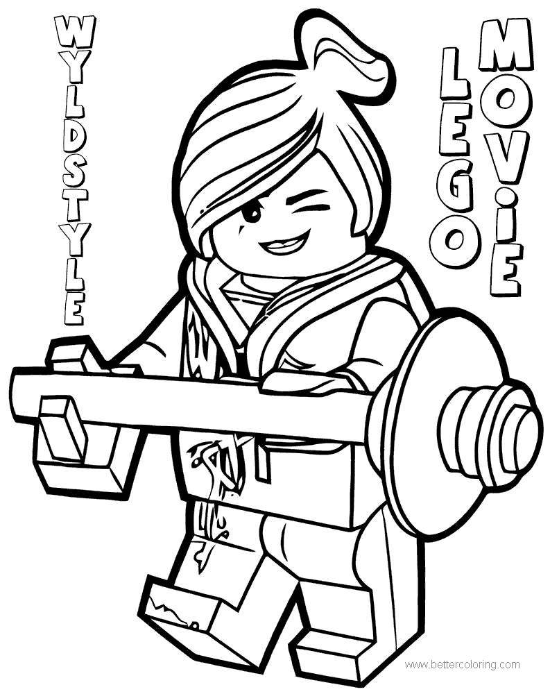 95 Lego Movie Coloring Pages Printable 44