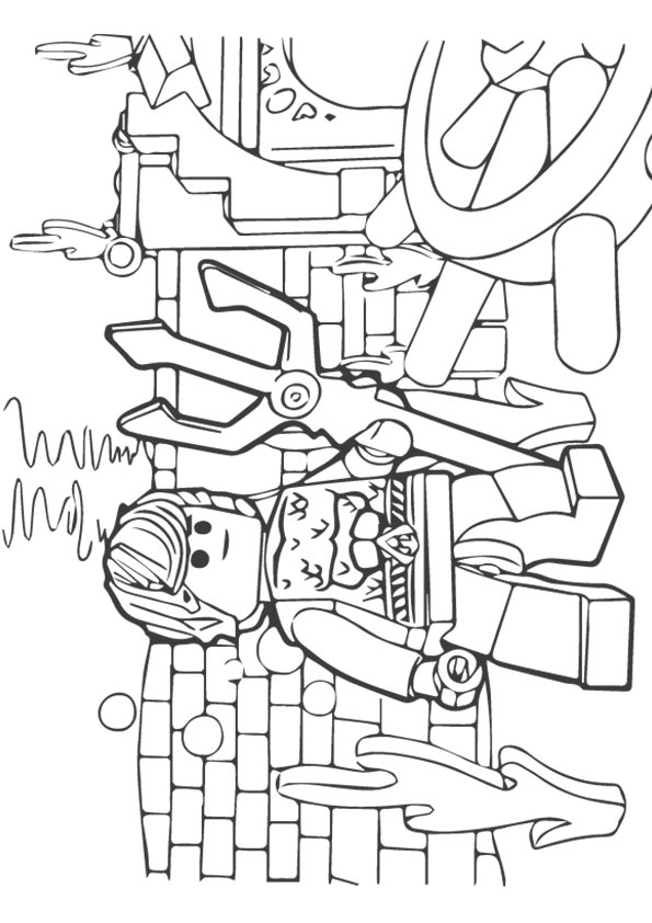 95 Lego Movie Coloring Pages Printable 46