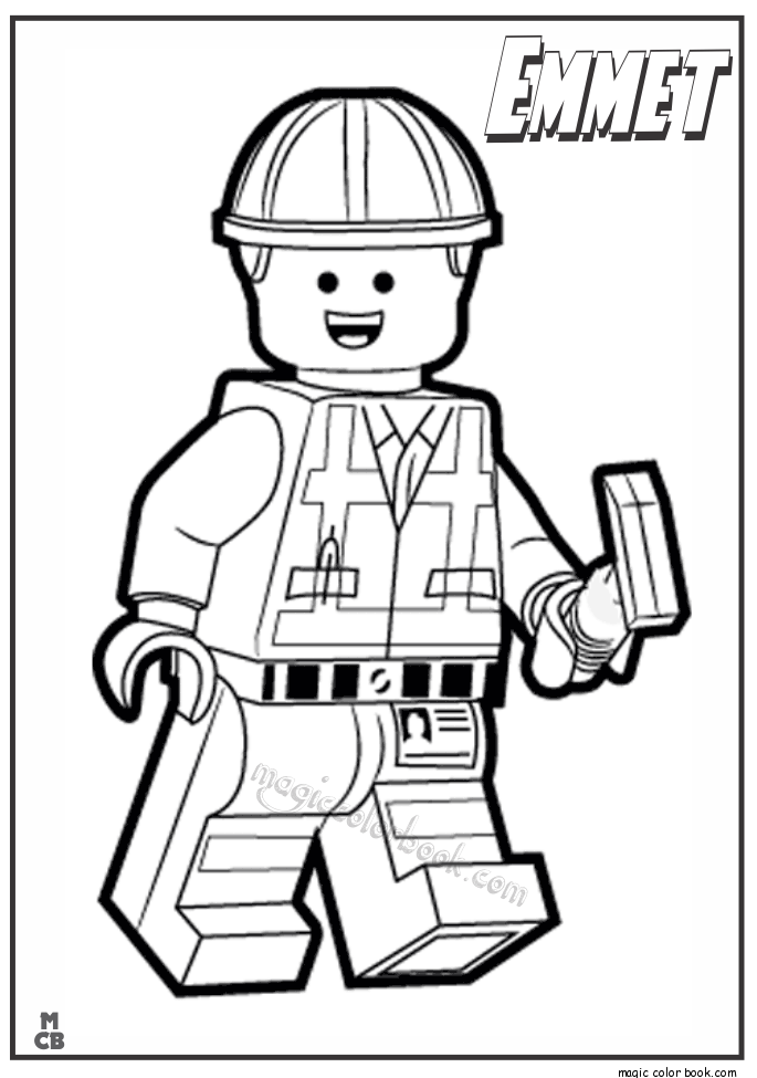 95 Lego Movie Coloring Pages Printable 62