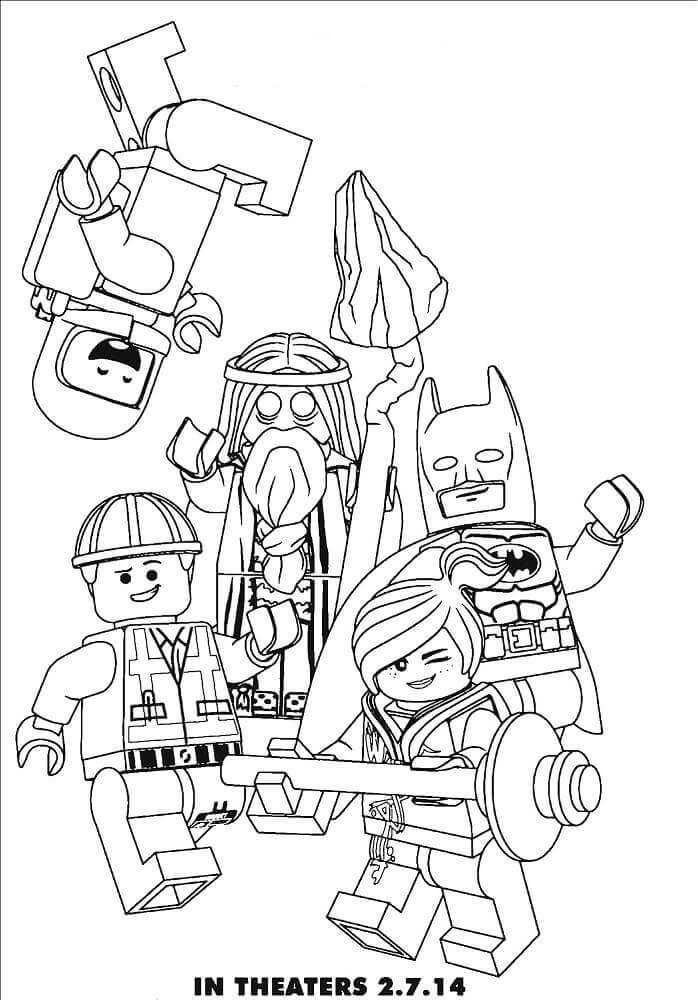 95 Lego Movie Coloring Pages Printable 79