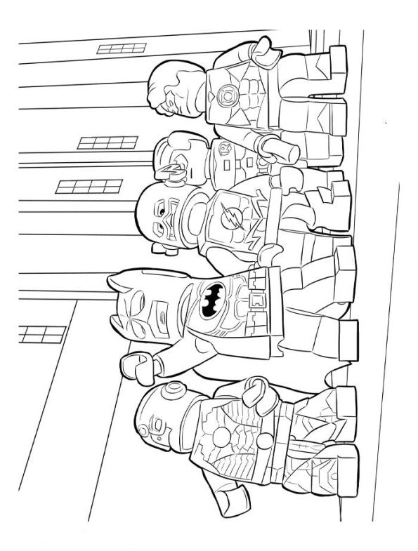 95 Lego Movie Coloring Pages Printable 84