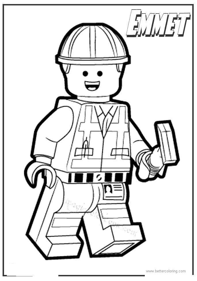 95 Lego Movie Coloring Pages Printable 88