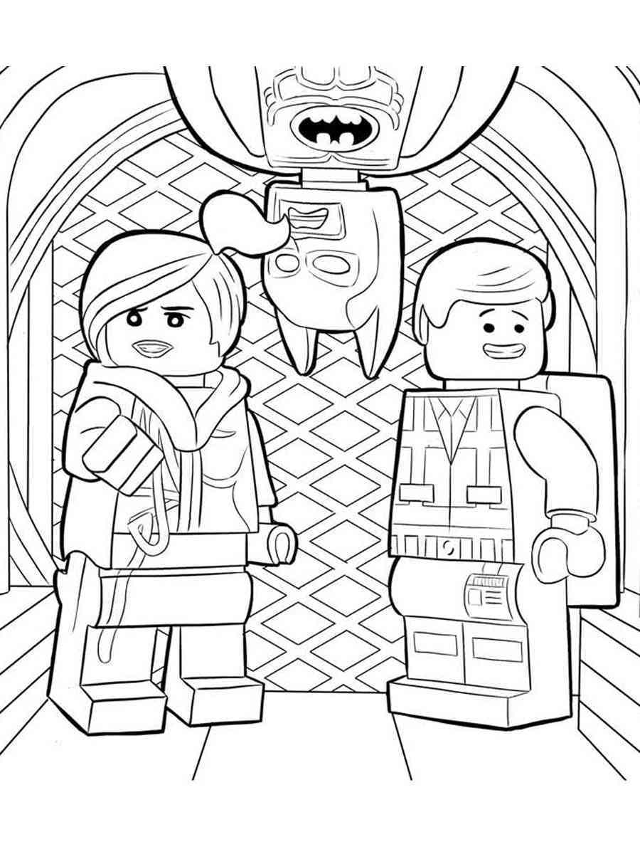 95 Lego Movie Coloring Pages Printable 89