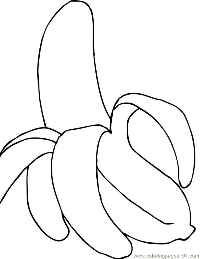 96 Banana Coloring Pages Printable 13