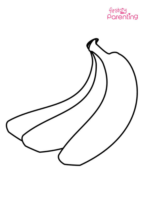 96 Banana Coloring Pages Printable 15