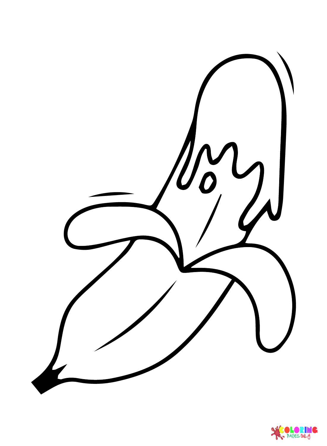 96 Banana Coloring Pages Printable 17