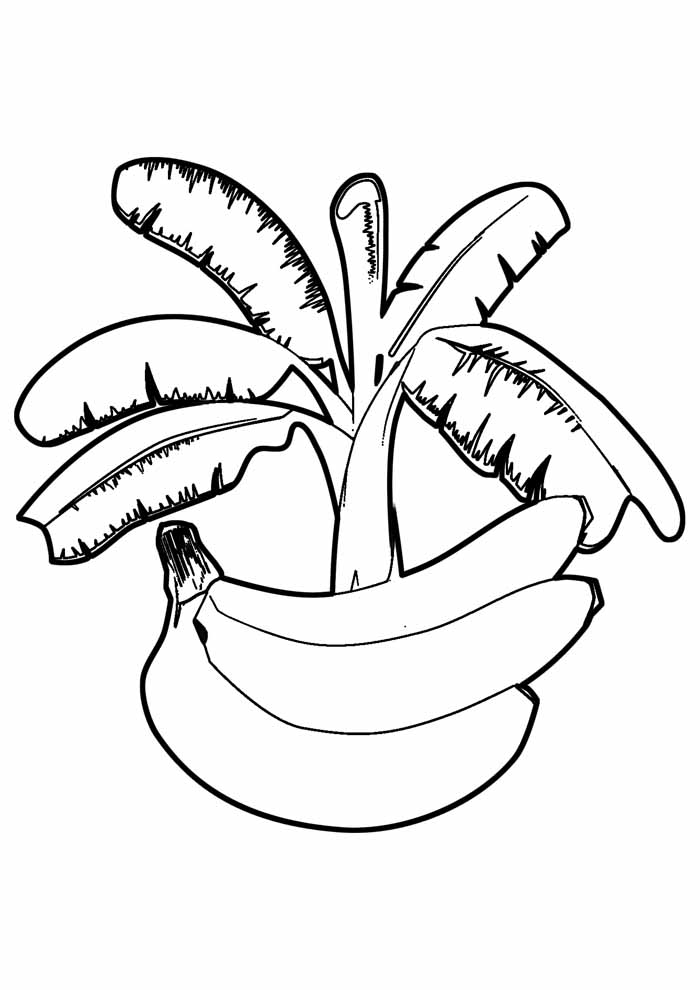 96 Banana Coloring Pages Printable 19