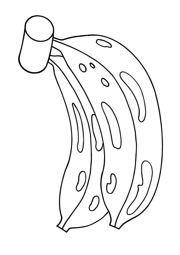 96 Banana Coloring Pages Printable 21