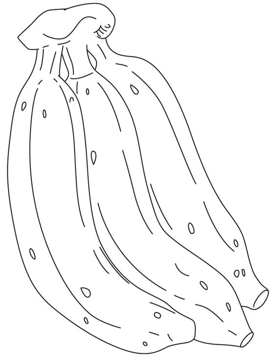 96 Banana Coloring Pages Printable 23