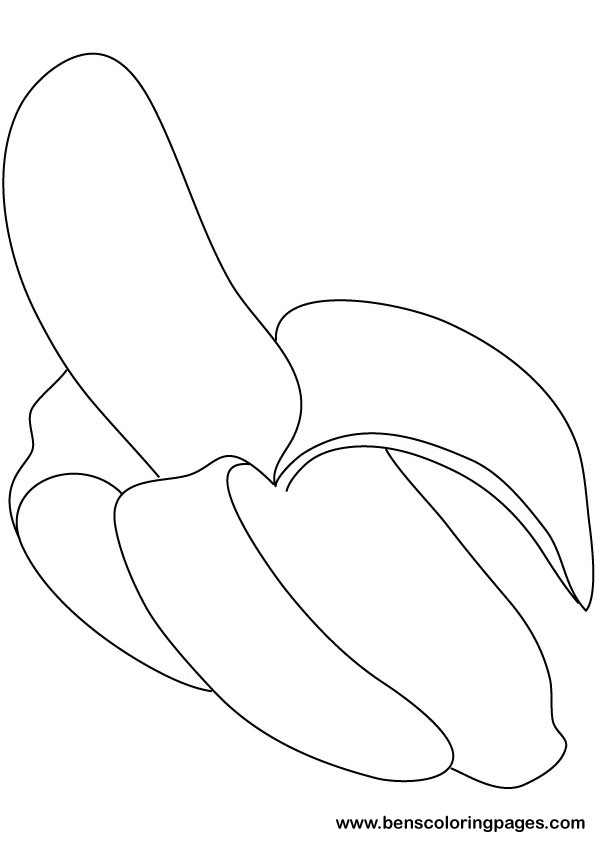 96 Banana Coloring Pages Printable 26