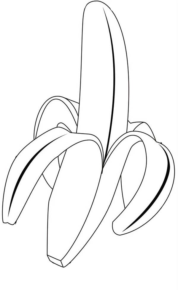 96 Banana Coloring Pages Printable 46