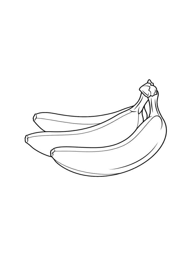 96 Banana Coloring Pages Printable 51