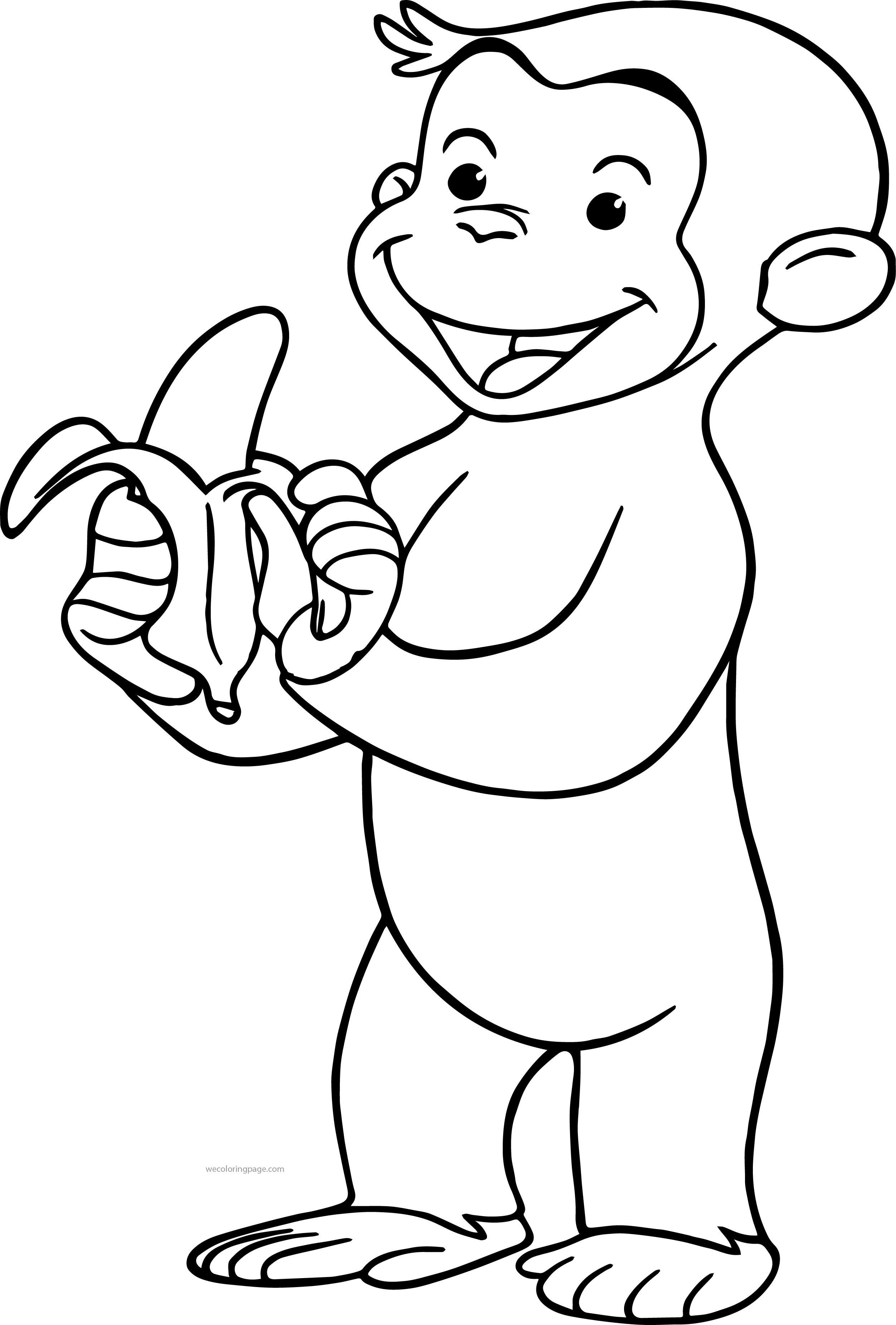 96 Banana Coloring Pages Printable 52