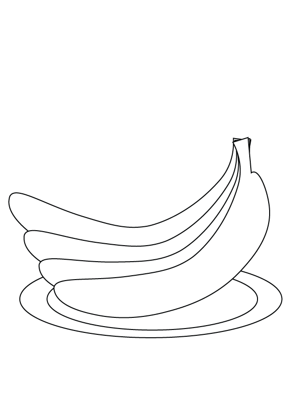 96 Banana Coloring Pages Printable 53