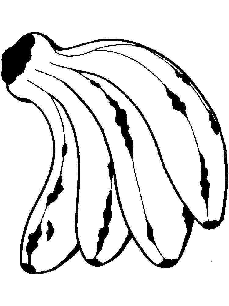 96 Banana Coloring Pages Printable 54