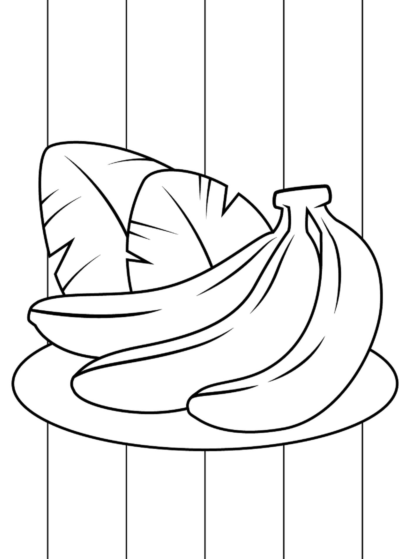 96 Banana Coloring Pages Printable 6