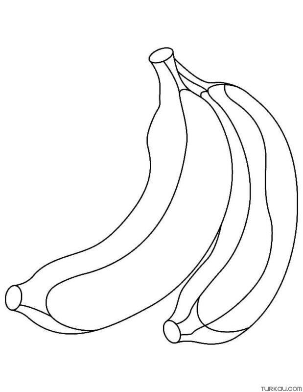 96 Banana Coloring Pages Printable 62