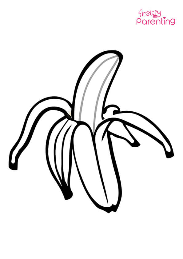 96 Banana Coloring Pages Printable 67