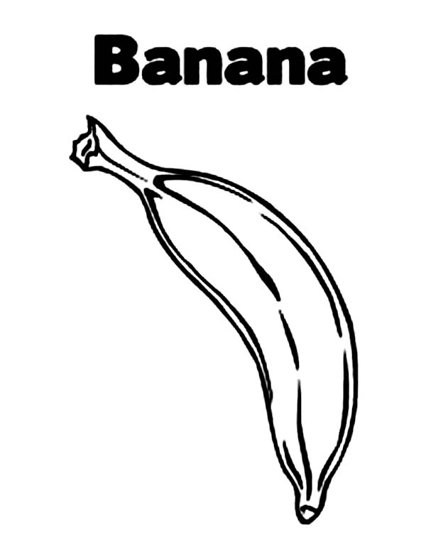 96 Banana Coloring Pages Printable 71