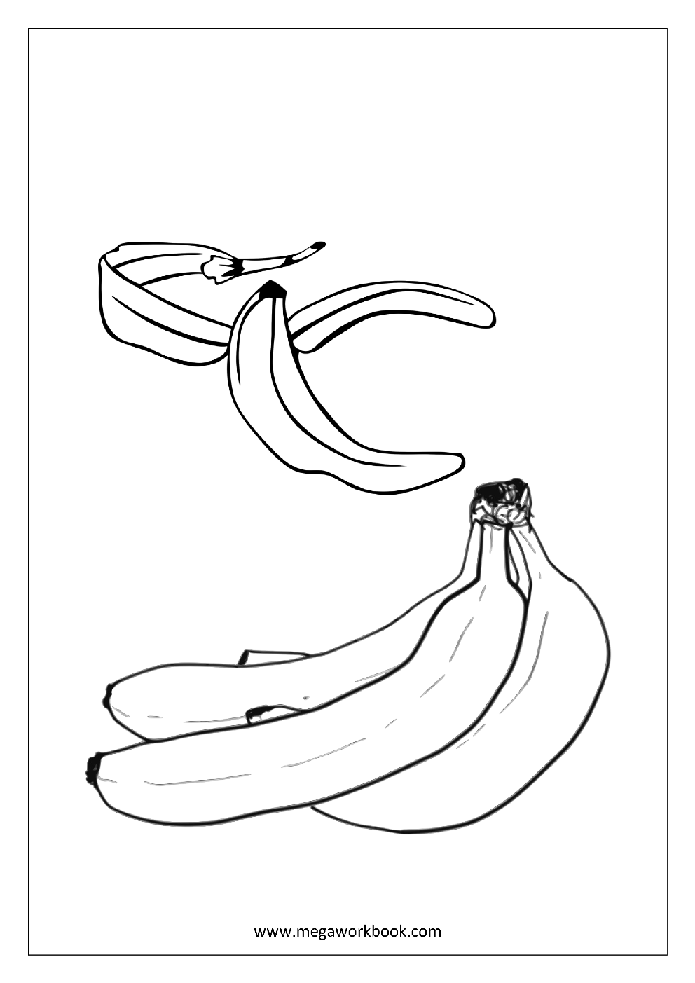 96 Banana Coloring Pages Printable 72