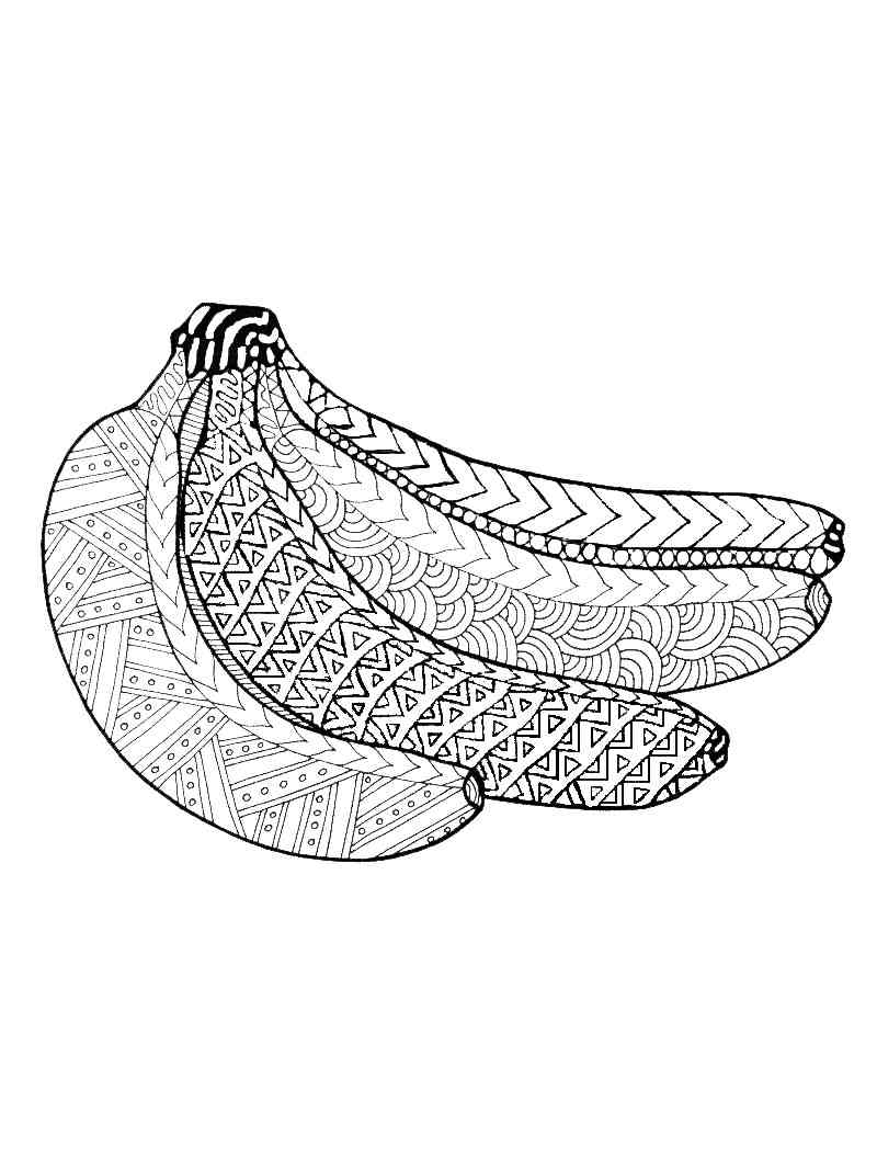 96 Banana Coloring Pages Printable 73