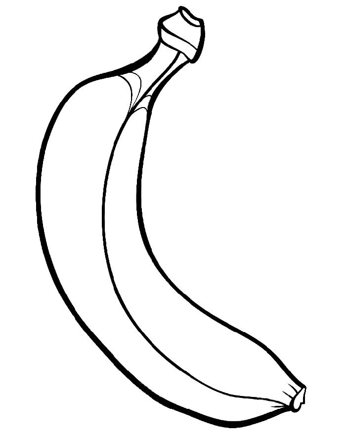 96 Banana Coloring Pages Printable 81