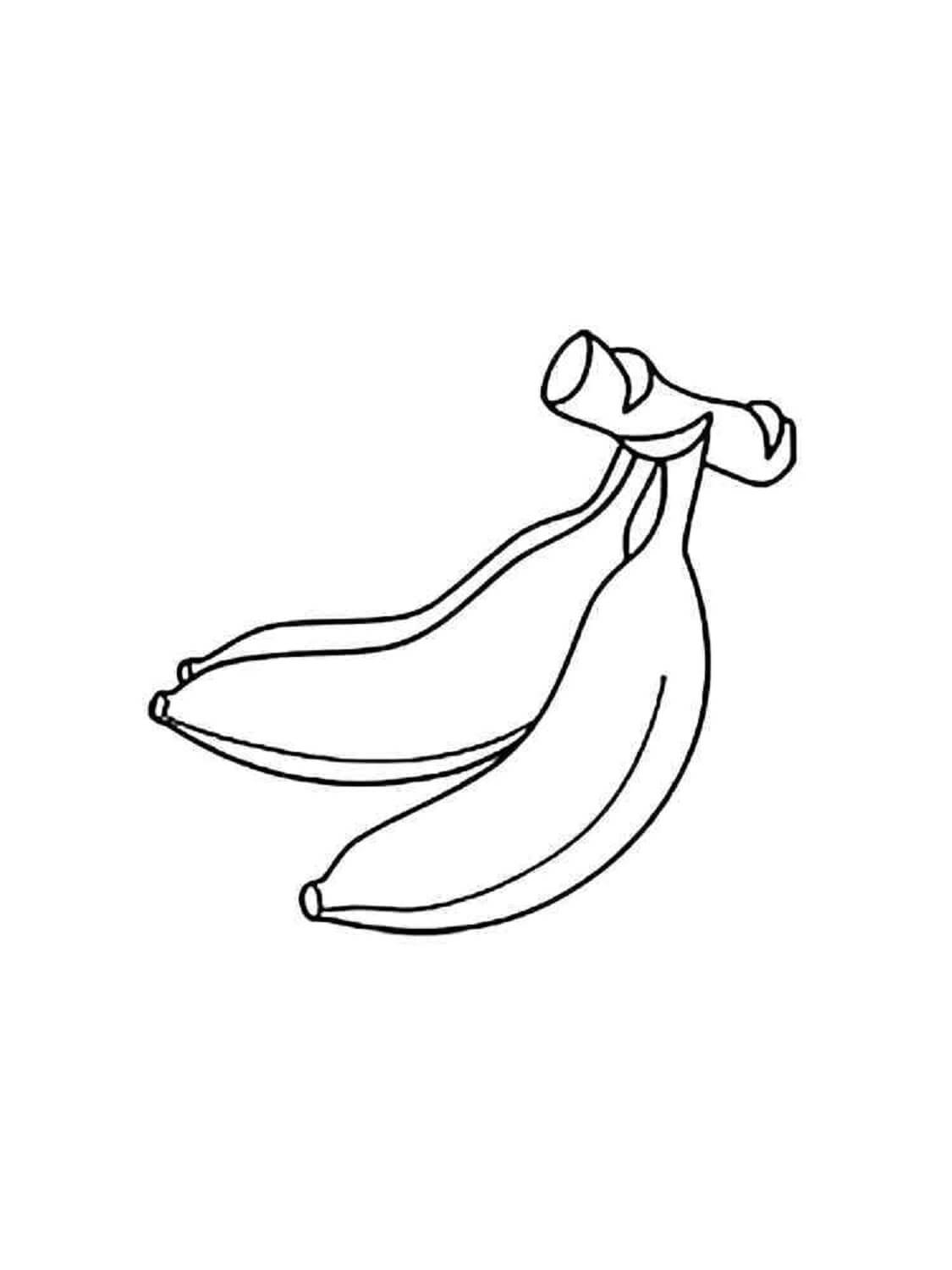 96 Banana Coloring Pages Printable 92