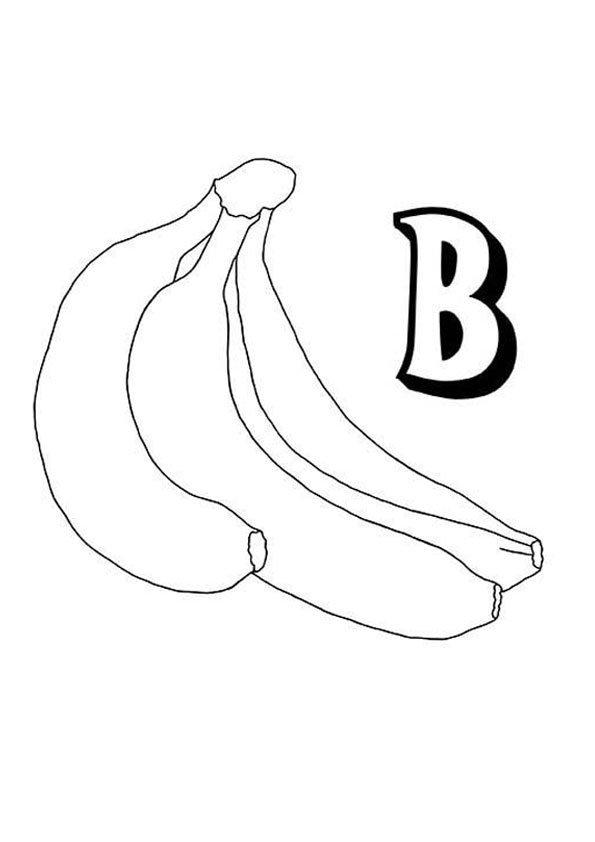 96 Banana Coloring Pages Printable 93