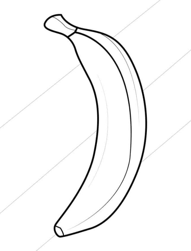 96 Banana Coloring Pages Printable 94