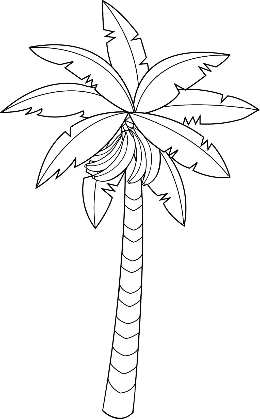 96 Banana Coloring Pages Printable 96