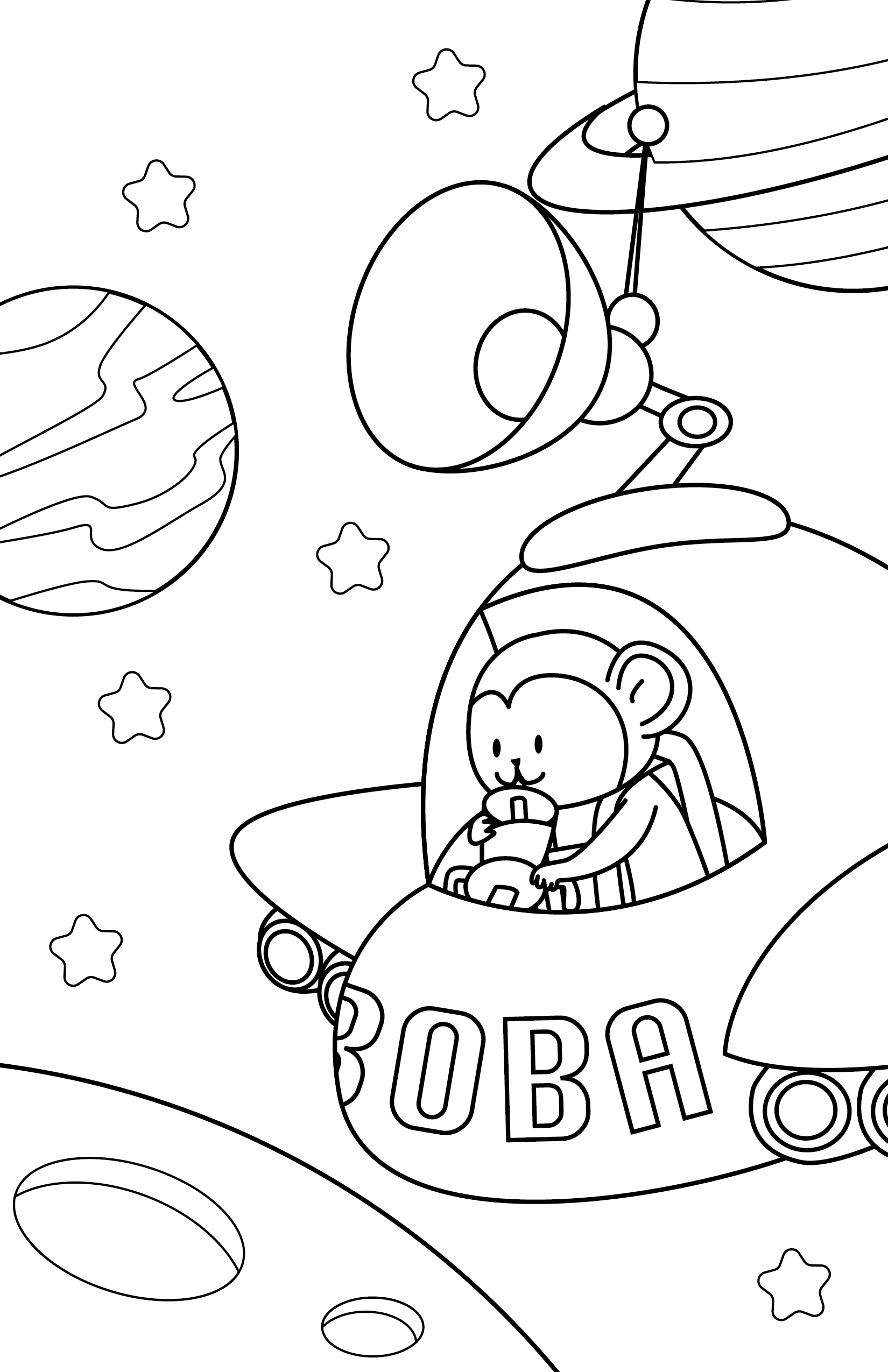 98 Boba Tea Coloring Pages Printable 19