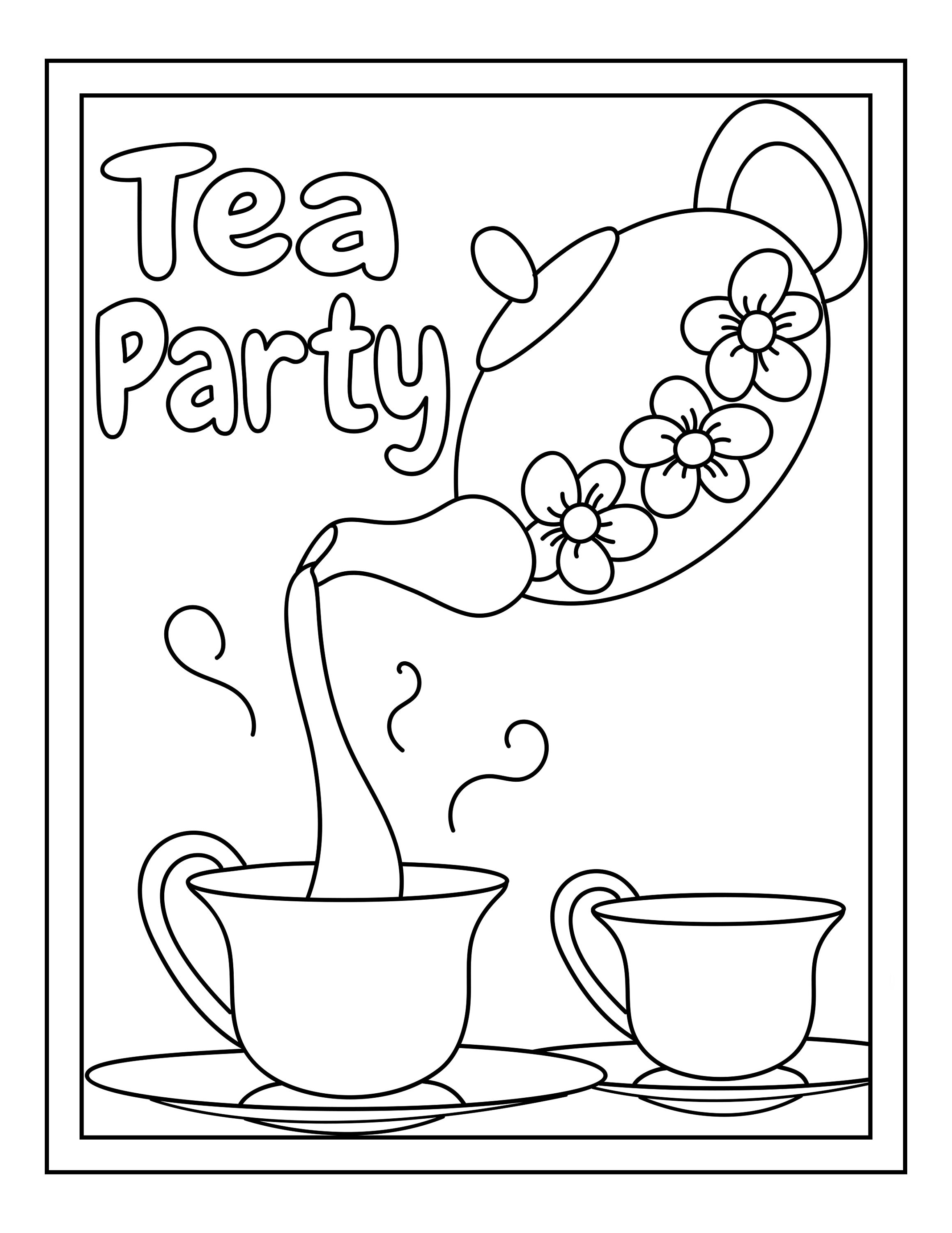 98 Boba Tea Coloring Pages Printable 31