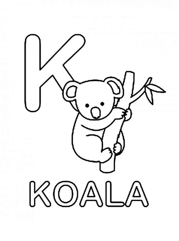 98 Delightful Koala Coloring Pages Printable 22