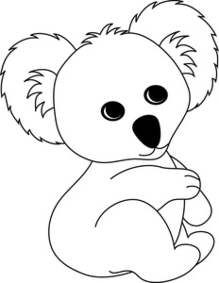 98 Delightful Koala Coloring Pages Printable 5