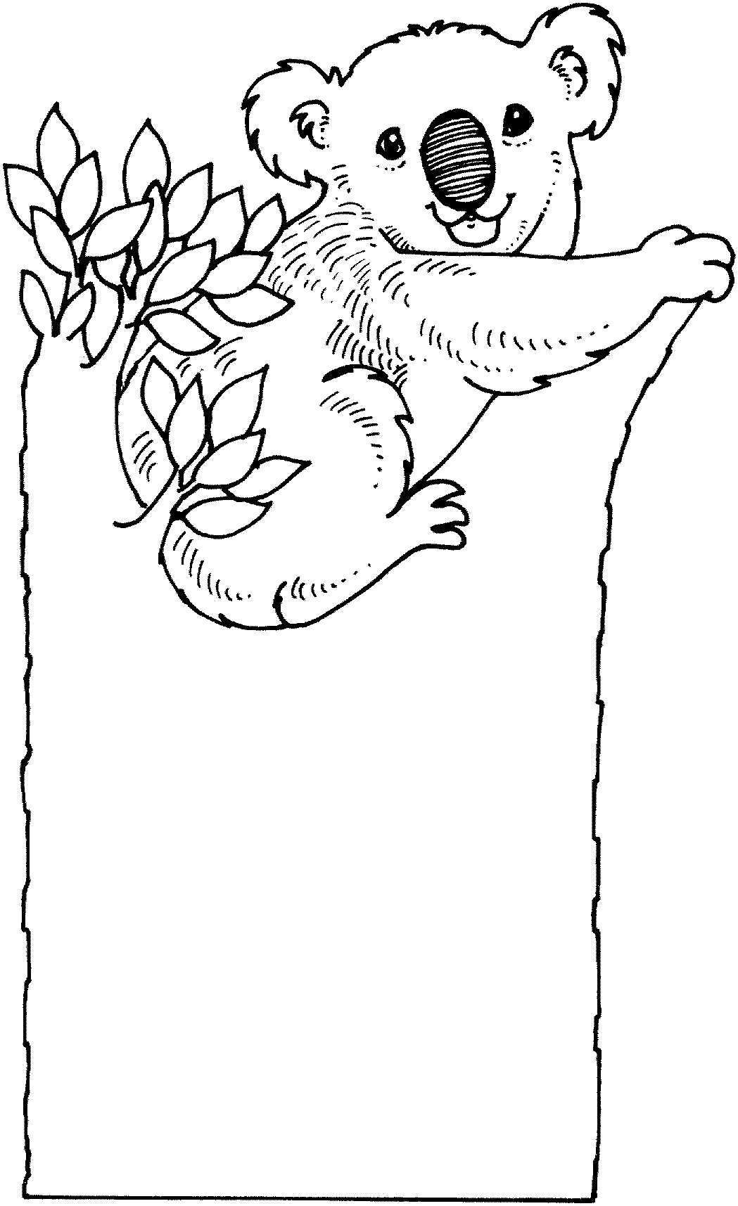 98 Delightful Koala Coloring Pages Printable 54